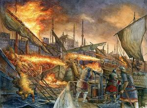 Греческий огонь — смертельное оружие на страже Византии